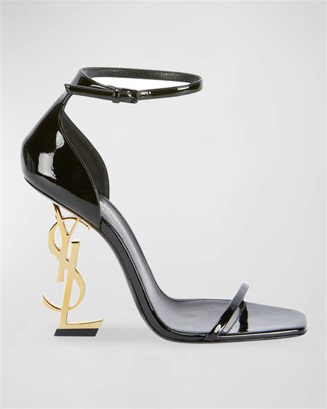 ysl heels transparent|ysl opyum heels.